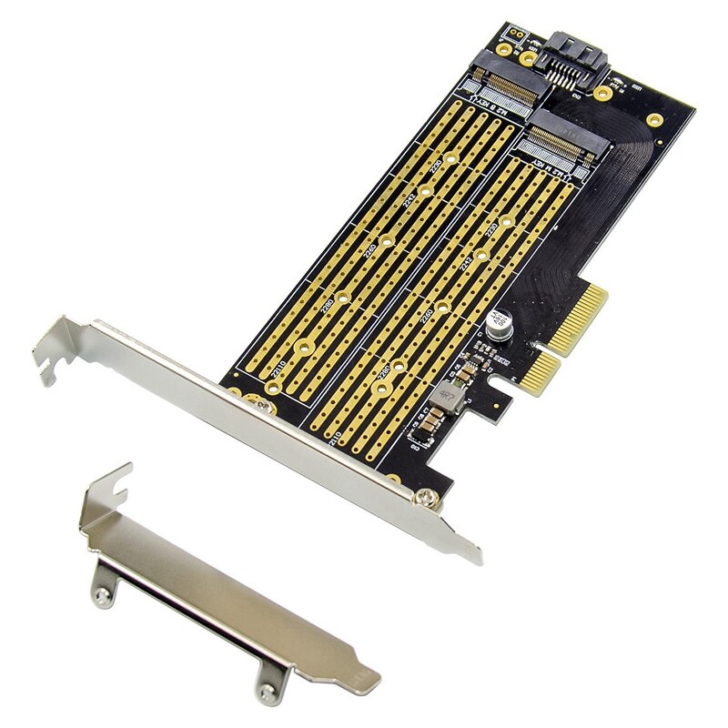 PCI-E X4  ī, M.2 B & M Ű NVMe SSD  PCIe M.2 NVMe SSD Ȯ ī